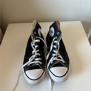 Converse Black and White High-Tops